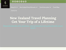 Tablet Screenshot of guestnewzealand.com